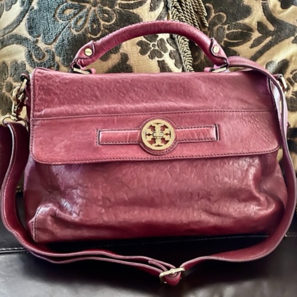 Tory Burch Leather Crossbody Hand Bag